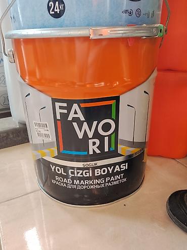 Краска для дорожной разметки FAWORI (Yol Çizgi Boyası), холодного