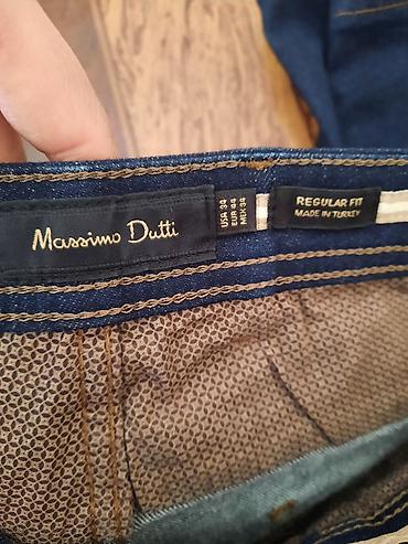 Cinslər: Kişi şalvarı original Massimo Dutti 34 ölcü — 2