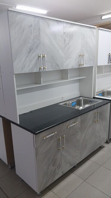 Кухонные гарнитуры: Кухонный гарнитур, Новый, цвет - Белый, Платная доставка — 26