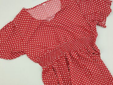 zara sukienka w kwiaty z bufiastymi rękawami: Zara, Sukienka damska, rozmiar L