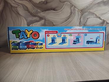 baby time: Набор игрушечных автобусов Tayo The Little Bus (масштаб 1:43) - — 3