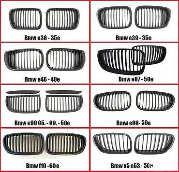haube: Maska, gril bubrezi Bmw 3 f30 M look. Nove prednje resetke maska — 4