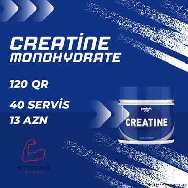 creatin: Kreatin Çəki: 100 - 200 g, Yeni