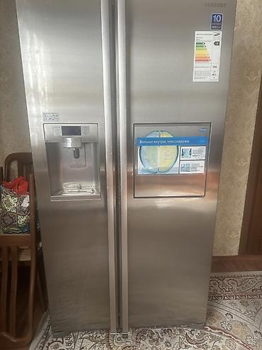 холодильник для вода: Холодильник Samsung Side-by-Side (нержавеющая сталь) - Формат — 1