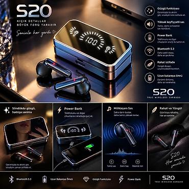 audi tt: S20 True Wireless Earbuds – güclü səs, zərif dizayn, çoxfunksiyalı — 1