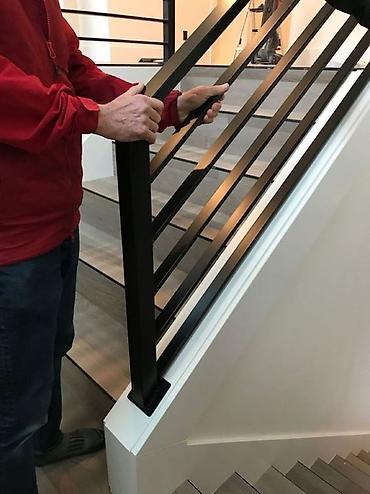 Pilləkən məhəccərləri: H&h doors i̇stenlen madel mehcerleri̇n si̇fari̇şle yiğilmasi tam — 4