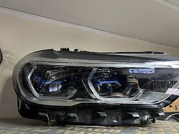 Передние фары: Комплект передних фар BMW 2021 г., Б/у — 14