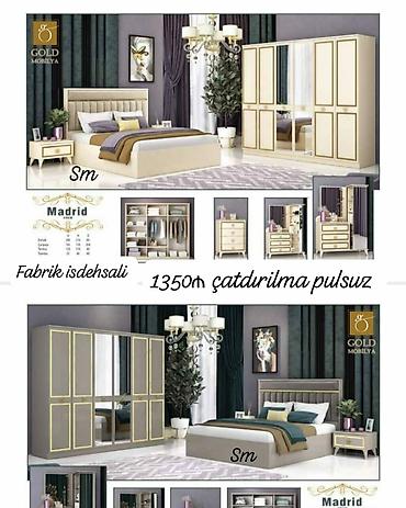 Ev və bağ: 2 təknəfərlik çarpayı, Dolab, Komod, Termo, Azərbaycan, Yeni — 8