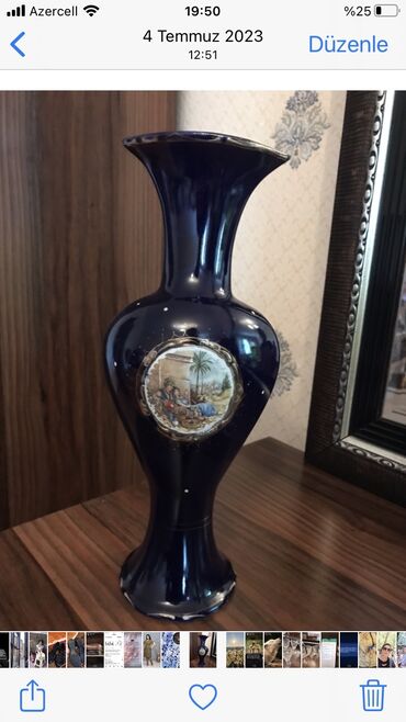 keramik qablar: Одна ваза, Керамика