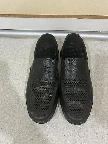 Ayaqqabılar: Kişi ayaqqabısı – slip-on model - Rəng: qara - Üst hissə — 1