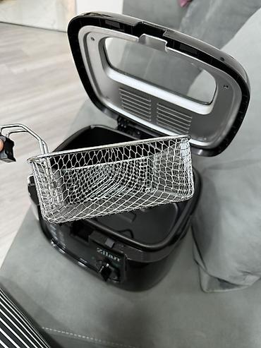 elektrik saç tava: Zilan elektrik fritözü, yenidir istifade olmayib — 6