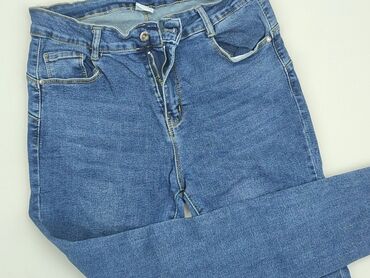 baggy jeans damskie: Jeansy, XL, stan - Bardzo dobry