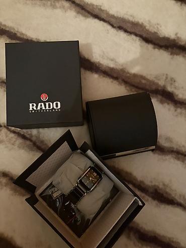Qol saatları: RADO kişi qol saatı – İsveçrə istehsalı - Korpus: düzbucaqlı, parlaq — 4