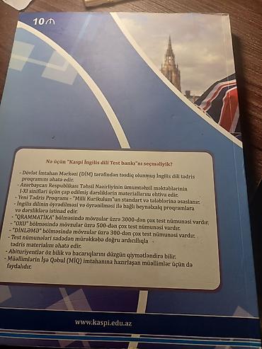 Testlər: Azərbaycan dili Testlər 9-cu sinif, Kaspi, 1-ci hissə, 2021 il — 2