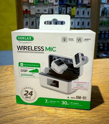 пассивное сетевое оборудование snb box: Беспроводной петличный микрофон GERLAX Wireless Mic (модель GM-01) -
