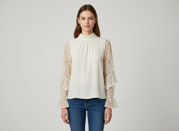 bluzy lidl: Sisley, Жіноча блуза, розмір S