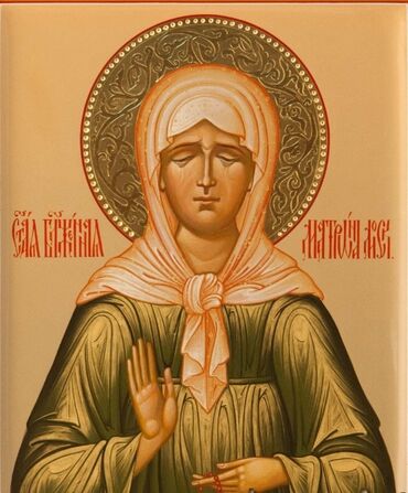 Картины: Икона писанная Св. Блаженная Матрона Московская Св. Ангел Хранитель — 3