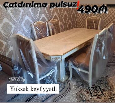 kreditle stol stul: Stol stul masa oturacaq sifarisle