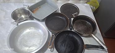 Кухонные наборы: Набор кухонных форм и бутылок/термокружек сковородка разные — 27