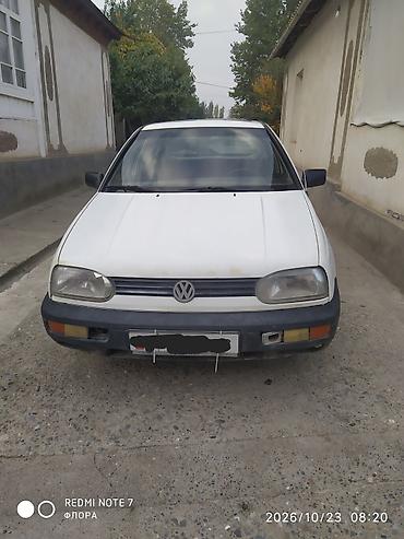 124 решотка: Volkswagen Golf: 1993 г., 1.6 л, Механика, Бензин, Хэтчбэк — 2