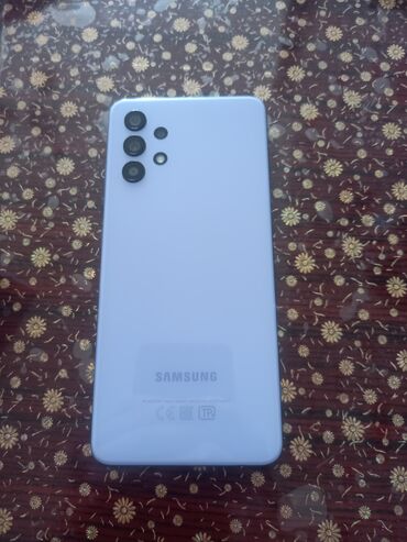 samsung e590: Samsung Galaxy A32, 64 GB, rəng - Bənövşəyi, Sensor, Barmaq izi, İki sim kartlı