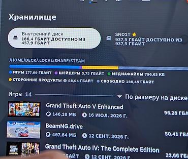 купить steam deck: Steam Deck OLED 512GB + 1TB | Батарея 99% | 40 000 сом Продаю Steam — 6