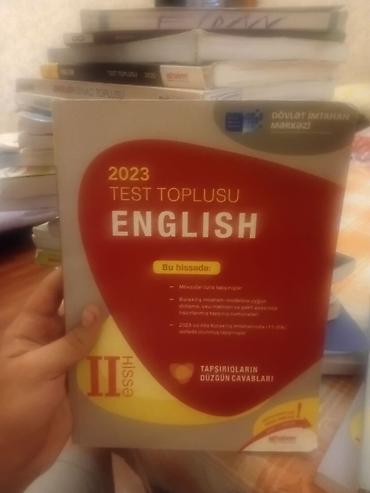 Testlər: İngilis dili Testlər 11-ci sinif, DİM, 2-ci hissə, 2023 il — 1