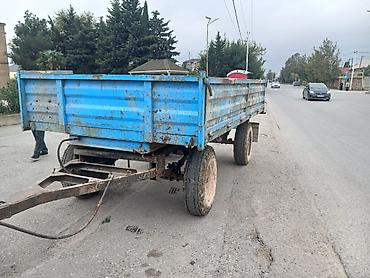 traktor satisi type 1: Kənd təsərrüfatı üçün ikioxlu qoşqu salam Dõrd tekeri teze vurmuşam — 1