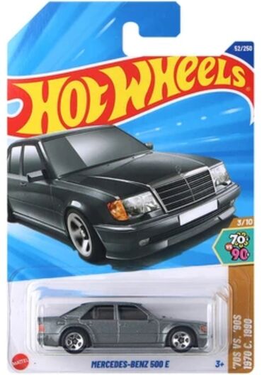требуются модели: Hot Wheels Mercedes-Benz 500 E (серия 70s, 80s, 90s) - Коллекционная