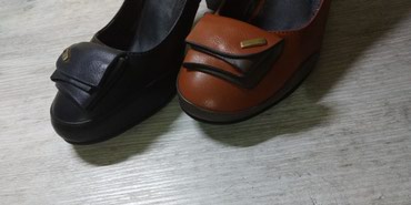 чёрные туфли на каблуке: Туфли цвет - Черный