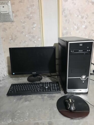 монитор dell: Компьютер, ОЗУ 8 ГБ, Для несложных задач, Б/у, HDD