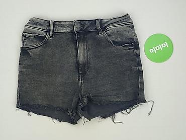 bialy top reserved: Denim, Szorty damskie, rozmiar L — 2
