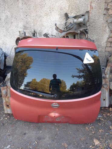 багажники жигули: Крышка багажника Nissan 2003 г., Б/у, цвет - Оранжевый,Оригинал
