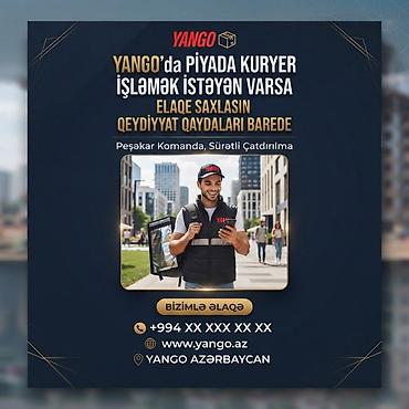 coban isi arayanlar: Piyada kuryer tələb olunur — 1