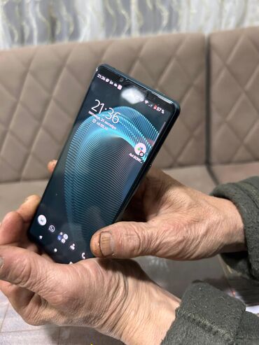 samsung fold 3 qiymeti: Sony Xperia 5 III, 128 GB, rəng - Yaşıl, Barmaq izi