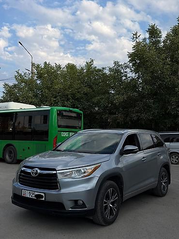 range over: Toyota Highlander: 2016 г., 3.5 л, Автомат, Бензин, Внедорожник — 2