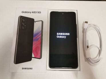 not 20 ultra qiymeti: Samsung Galaxy A53 5G, 256 ГБ, цвет - Черный, Гарантия, Отпечаток пальца, Две SIM карты