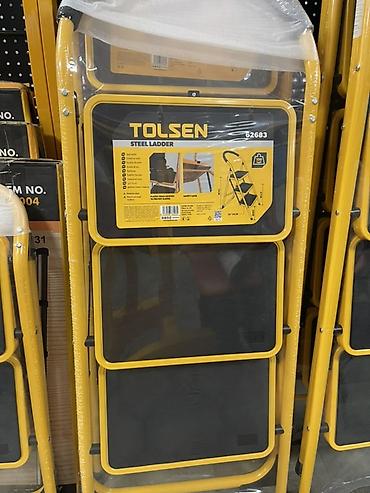 inversion stol: Стальная складная стремянка Tolsen Особенности: - Материал: сталь - — 2