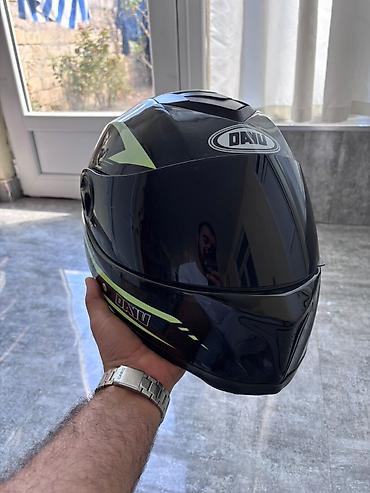 moto usta: DAYU integral motosiklet dəbilqəsi - Tip: Tam üz (integral) dəbilqə — 1
