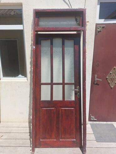 işlenmiş unitazlar: İşlənmiş Otaq qapısı 90x230 sm Çərçivə ilə, Zəmanətsiz, Pulsuz quraşdırma, Ünvandan götürmə