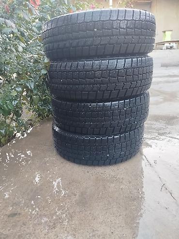 Шиналар: Шиналар 185 / 60 / R 15, Кыш, Колдонулган, Комплект, Жеңил унаалар, Dunlop — 4
