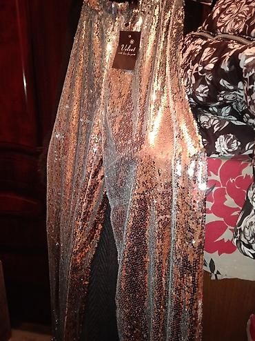 Юбки: Юбка, Модель юбки: Прямая, Мини, Высокая талия, С пайетками — 7