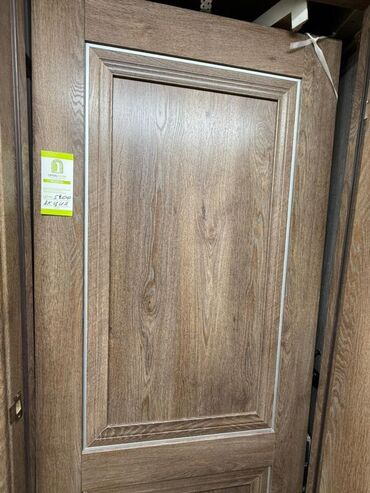 дверь внутренняя: Межкомнатная глухая дверь, Панельный, цвет - Коричневый, 200 * x 60 см