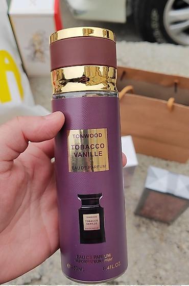 Gözəllik və sağlamlıq: Tabacco Vanilla beden spreyi parfumlu qaliciliqi 1 gundu 250ml boyul — 1