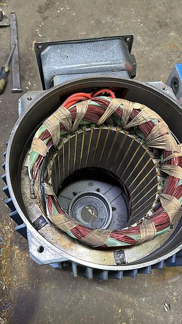 Электродвигатели: Электродвигатель, Трехфазные — 11