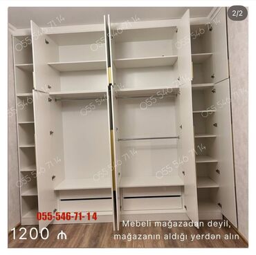 qaraj qapı: Yeni, 5 qapı Düz dolab, Qarderob, paltar dolabı