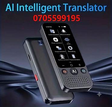 Digər auditexnika: Tərcümə aparatı AI Translator–139 Dildə Cib Tərcüməçiniz 🔹 Model — 1