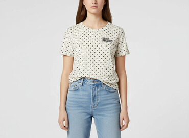 malowane koszulki: H&M, Women`s T-shirt, size M