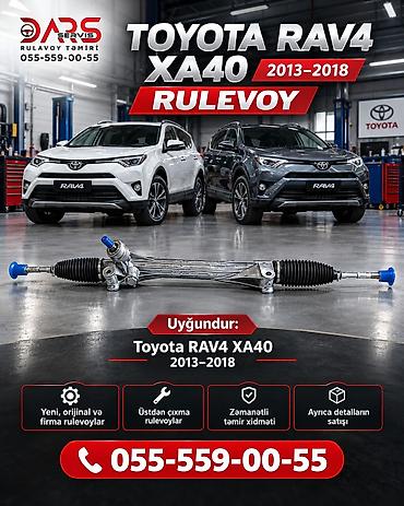 interkuler: TOYOTA RAV4 — XA40 — ELEKTRİK RULEVOY ƏSAS OEM / EEM: 45510-42160 ⚙️ — 1