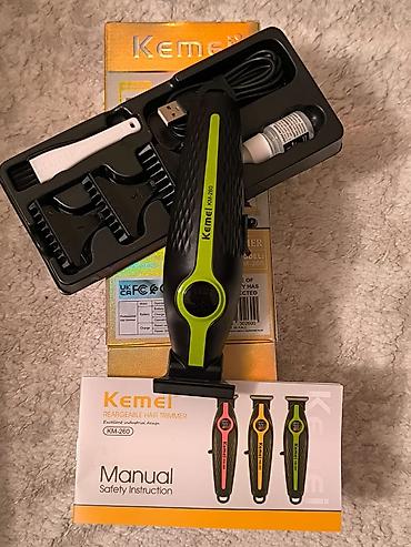 sac masini: Kemei KM-260 USB Type‑C şarj olunan saç və saqqal trimmeri - Rəqəmsal — 2